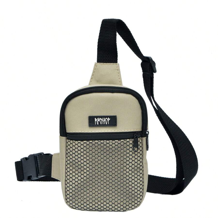 RFSHOP New Khaki Mesh Mini Shoulder Bag - Màu Khaki - Xem 1