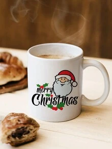 1 个有趣的 11 盎司陶瓷杯，带有圣诞老人主图 - 可作为送给朋友和家人的礼物，非常适合夏季和冬季饮料、家居装饰、办公用品、房间装饰、派对折扣、生日礼物、圣诞礼物 - 多色 - 查看 3