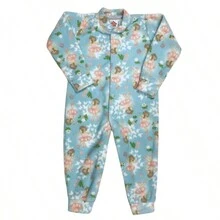 Soft Winter Children's Long Sleeve Pajamas Jumpsuit Printed Girl Boy - 查看 4