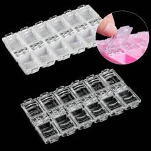 1/2Pcs 12 Grids Clear Empty Storage Box Rhinestone Acrylic Crystal Beads Jewelry Decoration Nail Art Accessories Container - Multicolor - View 3