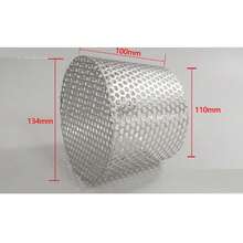 White Interpolated Filter Screen Stops 304 Stainless Steel Anti Clogging Of Drainage Pipes Gutter Cleaning Tool For Pipe - Silver - View 18