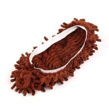 2 piezas, Zapatillas de fregona, Cubiertas de zapatos, Cubrecalzado holgado de fregona, Zapatillas de fregona extraíbles y lavables, Zapatillas de limpieza de piso de chenilla desmontables, Cubiertas de zapatos de limpieza de piso reutilizables, Suministros de limpieza, Herramienta de limpieza, Listo para la escuela