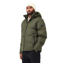 Regatta Mens Saltern Quilted Jacket (Dark Khaki) - Khaki - View 3