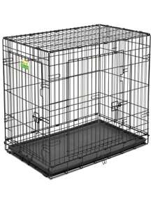 Midwest Metal Products 36 In. Pet Expert Double Door Dog Crate - 彩色 - 查看 1