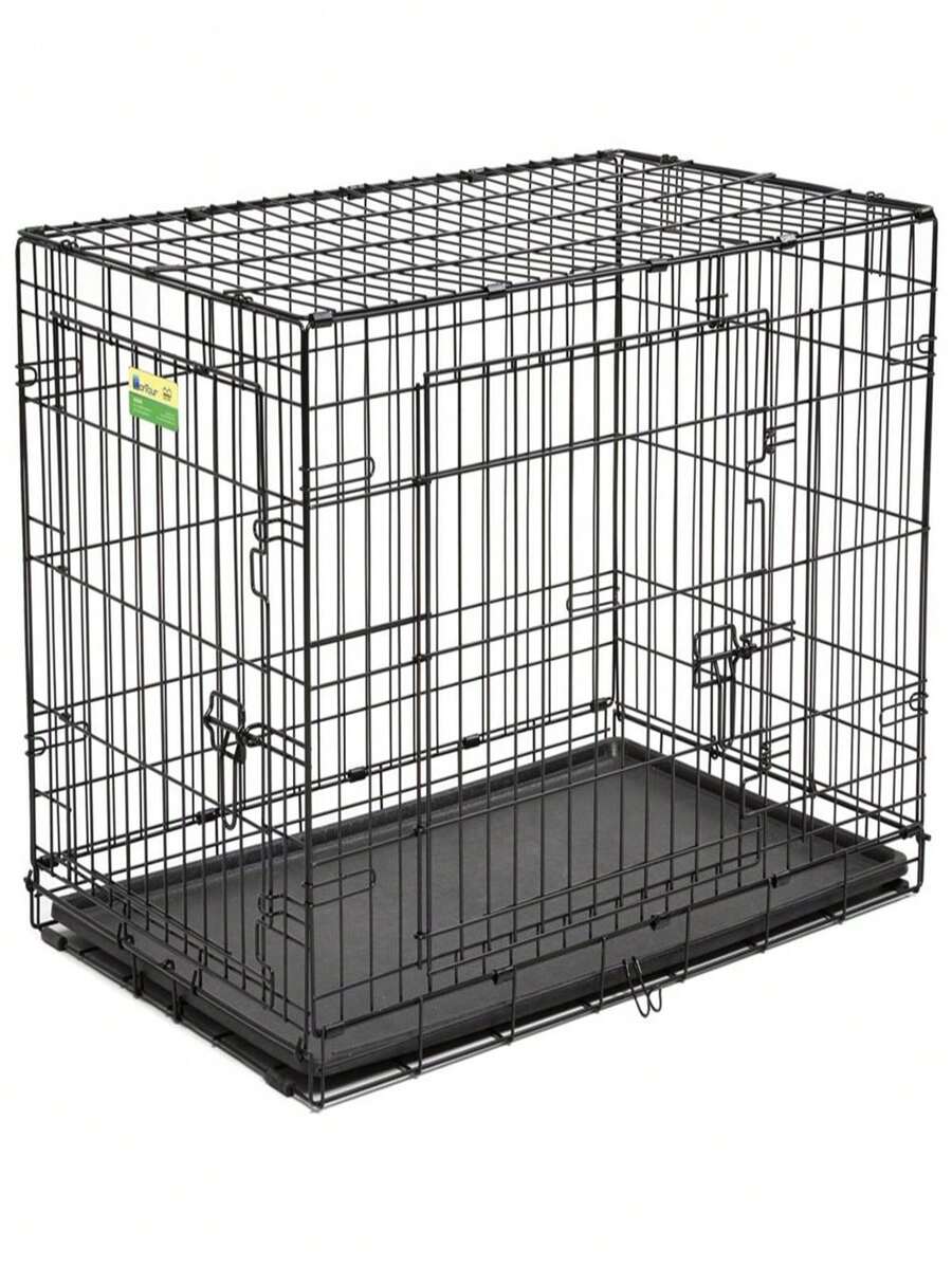Midwest Metal Products 36 In. Pet Expert Double Door Dog Crate - 彩色 - 查看 1