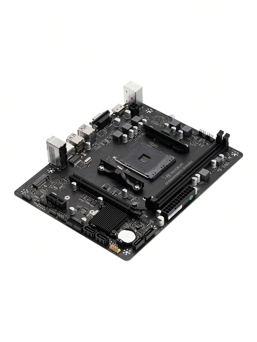 MAXSUN B450M AMD Motherboard Dual-Channel DDR4 Memory AM4 APU Mainboard ...