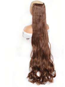 合成耐高温超长波浪假发五发夹 40 英寸夹式接发发饰女士夏季促销 - 彩色 - 查看 10