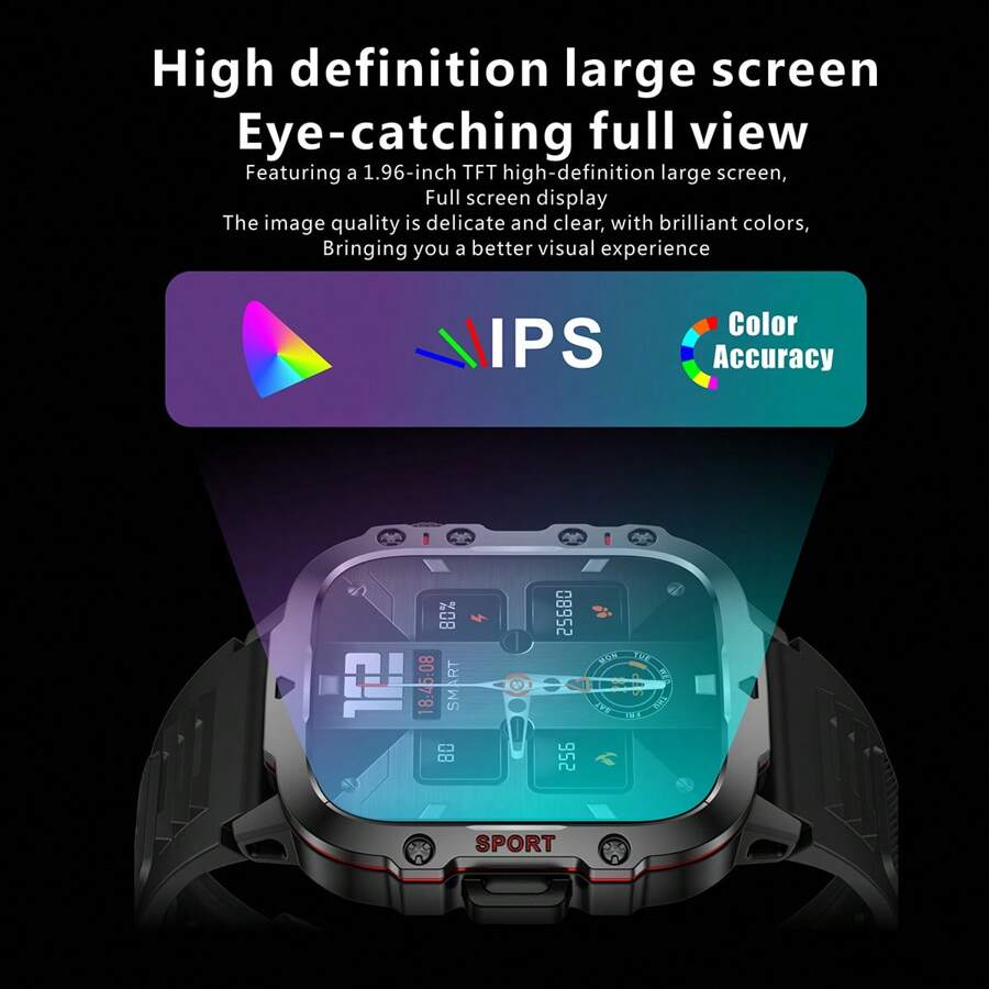 Smart Watch, Wireless Calling/Dialing, Multiple Sports Modes, Call