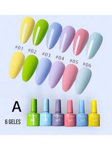 Gel Semipermanente Kalanzi 6 Piezas