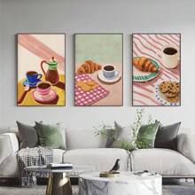 1 pièce Peinture sur canevas d'art de niche, peinture à l'huile pour la décoration de la maison, affiche vintage, peinture d'art de vie, décoration pour la salle de séjour, la chambre à coucher, la salle à manger, images artistiques esthétiques sans cadre