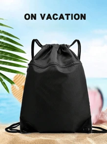 1/2个装防水抽绳背包，适用于户外运动健身，防水抽绳背包，干湿分离设计 - 非常适合运动、游泳和旅行，耐用防水抽绳背包，适合活跃的户外运动和健身，运动包，篮球学习用品，学生运动包，轻便抽绳背包，运动背包，适合度假、锻炼、返校、健身，大容量旅行包，男女通用旅行必备健身包瑜伽包 - 彩色 - 查看 2