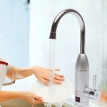 Electric Instant Water Heater Tap 3000W 360° Kitchen Faucet With LCD Temperature Display Instant Hot Faucet For Kitchen Bathroom - 查看 1
