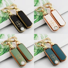 适用于 CX-3、CX-5、CX-7、CX-9、Speed、Miata、MX5 的汽车钥匙壳/钥匙扣保护套，双键遥控钥匙配件 - 帶鑰匙圈5 - 查看 6