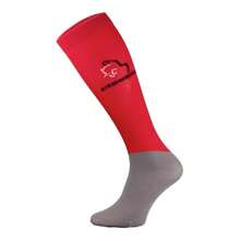 Comodo 1 Pack Ladies Microfibre Knee High Horse Riding Equestrian Socks (Red) - Fast Shipping And Quick Delivery - Red - View 1