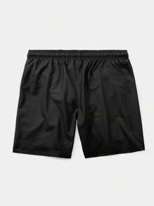 Kit 3 Shorts Men's Bermuda Beach Summer Training Sport Mauricinho Tactel Black/Gray - 彩色 - 查看 3