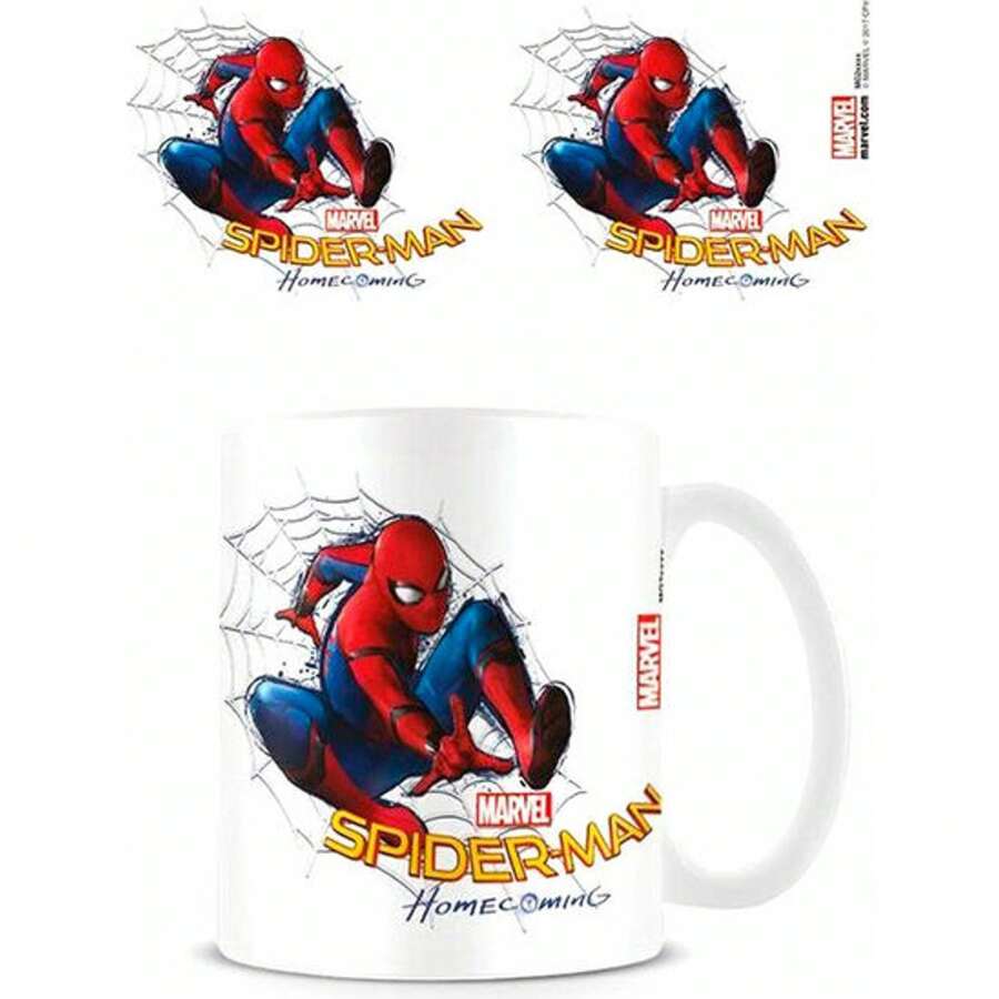 | SPIDERMAN HOME COMING MARVEL MUG - Officially Licensed Mug - Ergonomic Design - Printing - Resistant Material - Ideal For Gift - Nhiều màu - Xem 1