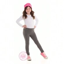 Unisex Second Skin Thermal Pants For Girls And Boys, Children And Youth, Size 1 To 16 - 淺粉色 - 查看 3