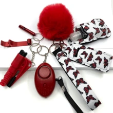 Llavero Alarma Con 9 Objetos Defensa Personal Importadora Tim ChengLeody - Multicolor - Ver 3