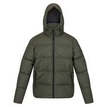 Regatta Mens Saltern Quilted Jacket (Dark Khaki) - Khaki - View 1