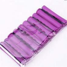 40 件 DIY 烫发棒套装，4 种尺寸冷烫棒卷发器无需加热卷发棒，适用于长发、中发、小发卷发器造型 DIY 女士美发工具，粉色配饰情人节情人节，美发工具