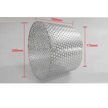 White Interpolated Filter Screen Stops 304 Stainless Steel Anti Clogging Of Drainage Pipes Gutter Cleaning Tool For Pipe - Silver - View 11