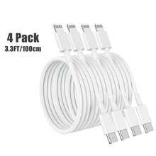 1-4 Packs Apple Charging Cables 3.3ft, Compatible With IPhone Chargers Cable,USB C To Lightning Fast Compatible With IPhone Charging Cord Compatible With For IPhone 14/13/12/11/11Pro/11Max/ X/XS/XR/XS Max/8/7, Ipad(White) Compatible With IPhone 16, 16 Pro Max, 15, 15 Plus, 15 Pro, 15 Pro Max,Compatible With Xiaomi, Compatible With OnePlus Type C