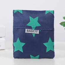 1pc Foldable Reusable Grocery Shopping Tote Bag, Versatile Carry Bag - Multicolor - View 9