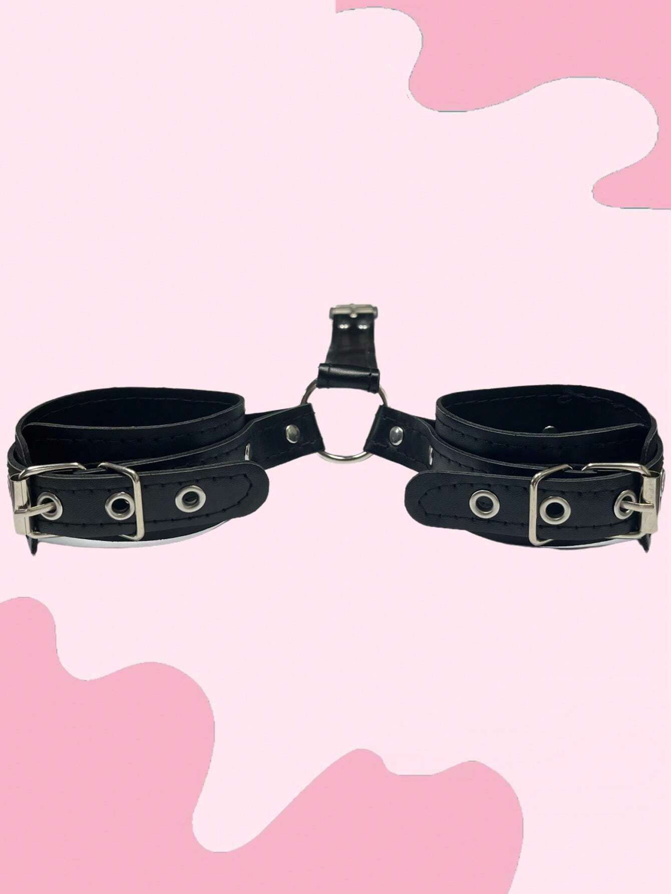 Neck To Wrist Restraints Handcuffs SM Products Adjustable Back ...