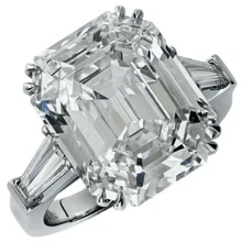 1pc Voguish Cocktail Ring Inlaid Rectangular Zirconia In Large Size Stunning Party Accessory Suitable For Men And Women Also Match Daily Outfits - Silver - View 2