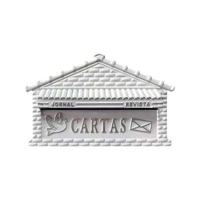 Caixa de Correio de Embutir PVC Colonial Cartas Boa Funcionalidade Eficaz Seguro Praticidade