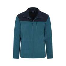 Mountain Warehouse Mens Buchanan Fleece Jacket (Blue) - Cadet Blue - View 2
