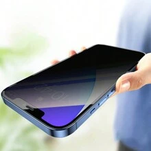 6in1 Privacy Screen Protector Tempered Glass With Phone Back Camera Glass Film Compatible With Iphone 16 15 14 13 12 11 Pro Max 3PCS Anti Spy Front Glass With 3PCS Camera Lens Glass