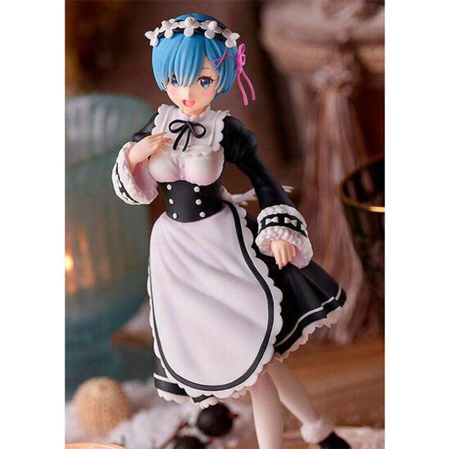 Banpresto REM FIGURE ICE SEASON VER. RE ZERO STARTING LIFE IN ANOTHER WORLD 17CM High