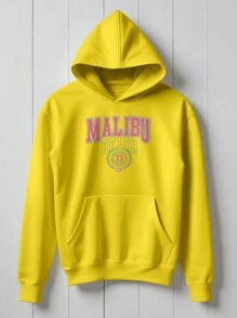 Malibu Beach KANGARU 1213 Fluxo Fx Sweatshirt Blouse - 黃色 - 查看 1