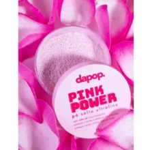 Pó solto facial Pink Power - DAPOP - Pó Rosa Pó Solto Ultrafino Pink Power - Dapop - Pó Solto Ultrafino Pink Power - Dapop - Visão 3