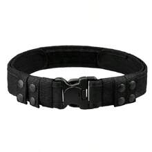 COOLERFIRE Men's Military Tactical Belt Canvas Tactical Belt Military Plastic Buckle Men's Work Belt Suitable For S Hook And Loop Belt Summer, School Fall, Autumn, Halloween Autumn-Winter Accessories,Suitable For Teens, Youth,Men,Casual, Outdoor, Athletic, Vacation, Graduation Gifts, Birthday, Daily Wear