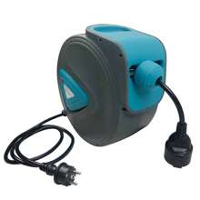 VA-Cerulean 20m Automatic Cable Reel Automatic Cable Reel 180° Rotatable Electrical Cable With Overload Protection Extension Cable - 20M - View 7