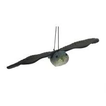 1 Pc Outdoor Plastic Flying Raven Hawk Bird Deterrent Scarecrow Hunting Decoy - Green - View 7