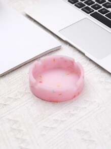 1入組矽膠創意夜光亞克力煙灰缸 - 粉色 - 查看 10