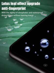 4 Pcs Full Coverage Soft Hydrogel Film Soft Screen Protector Compatible With Samsung Galaxy Full Coverage Easy Install High-Definition Clear, Bubble-Free,Scratch And Shatter Resistant Hydro Gel Film Soft Screen Protective Film (Not Tempered Glass) Gift For Birthday/Easter/Presidents Day/Christmas//Family/Friends/Boy/Girlfriend Gift For Birthday, Family, Friends Phone Screen Protector, Phone Accessories - Black - View 8