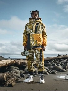 40oz/1.2L Camouflage Insulated Tumbler With Handle, 2-In-1 Straw/Drinking Lid, Leak-Proof, Dishwasher , Stainless Steel Vacuum Insulated Travel Coffee Cup, Keeps Cold For 34 Hours, Fits Car Cup Holder (Woodland Flag Pattern) - Army Green - View 7