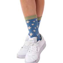 Miss Sparrow 1 Pack Ladies Novelty Patterned Bamboo Socks (Hearts (Navy)) - Fast Shipping And Quick Delivery - Navy Blue - View 2