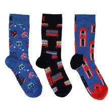 Happy Socks Unisex Socks With Union Jack In Gift Box (UK) - Fast Shipping And Quick Delivery - Multicolor - View 4