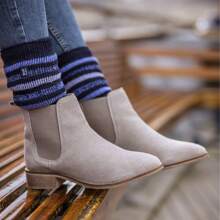 Heat Holders Ladies Twist Patterned Thick Winter Thermal Socks (Rydal) - Fast Shipping And Quick Delivery - Blue - View 4