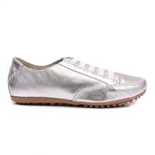 Comfortable And Lightweight: Women's Casual Elastic Fit Sneakers For Your Everyday Life - 銀色 - 查看 1