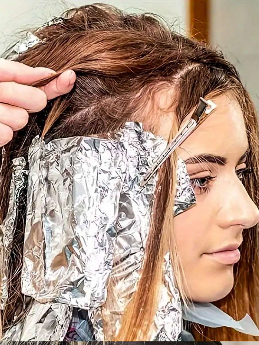 1 Roll Of Perm Hair Highlights Tinfoil, Tinfoil Roll Tinfoil Hair