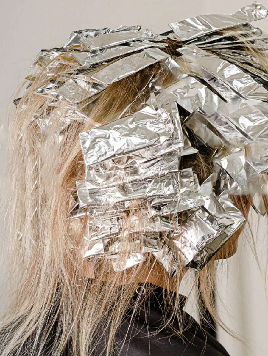 1 Roll Of Perm Hair Highlights Tinfoil, Tinfoil Roll Tinfoil Hair