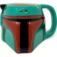 Lucasfilm MUG 3D BOBA FETT THE MANDALORIAN STAR WARS - Mug sous licence officielle - Design ergonomique - Impression durable - Matériau résistant - Idéal pour cadeau - Multicolore - Voir 3