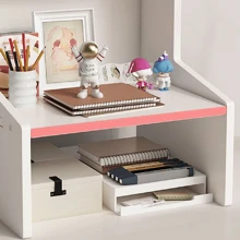 1 件多层桌面收纳架，化妆品架，大容量双层架子 - 白色 - 查看 6