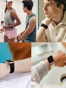 3 Packs Stretchy Solo Loop Band Compatible With Apple Watch Band 38mm 40mm 41mm 42mm 44mm 45mm 46mm 49mm For Women Men, Adjustable Sport Elastic Nylon Strap Compatible With IWatch Series Ultra/SE/11/10/9/8/7/6/5/4/3/2/1